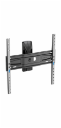 TV držák Meliconi, 480877, EXTRA 400 TILT N TURN CG, fixní, pro TV 32"-77", pro montáž do zdi (45kg) nebo sádrokartonu (30kg), VESA 200/300/400, náklon: + 8°/- 10°, orientace: +/-13°