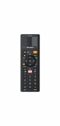 Dálkové ovládání Meliconi, 800508, TLC SOLAR TV, univerzální, bez baterií, kabel pro nabíjení, funkce LEARN, dětský režim