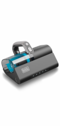 Vysavač Black+Decker, BXMC400E, vysavač + čistič matrací, 12 kPa, digitální LED displej, cyklónový + HEPA filtr, 400 W