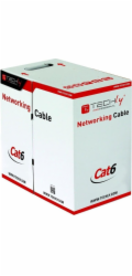 Techly ITP-C6F-FL síťový kabel Šedá 305 m Cat6 F/UTP (FTP)