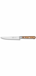 Nůž Lion Sabatier, 841485, Ideal Provencao, steakový, plně kovaný, čepel 13 cm, s nerez nýty, nerezová ocel, rukojeť z olivového dřeva