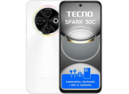 TECNO SPARK 30C 16,9 cm (6.67") Dual SIM Android 14 USB Type-C 8/256 GB 5000 mAh Bílá