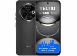 TECNO SPARK 30C 16,9 cm (6.67") Dual SIM Android 14 USB Type-C 6//128 GB 5000 mAh Černá