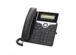BAZAR - Cisco CP-7811-3PCC-K9=, VoIP telefon, 1line, 2x10/100, displej, PoE - Rozbaleno (Komplet)