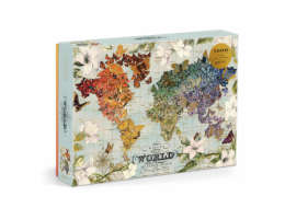 Galison Fóliové puzzle Wendy Gold Okřídlená metamorfóza 1000 dílků