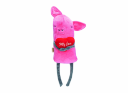 Beeztees Plyšová hračka pro psy Zamilované prasátko 45cm
