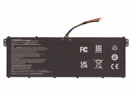 2-Power baterie pro ACER Extensa 15 EX215-53G 3 ?lánková Baterie do Laptopu 11,4V 3400mAh