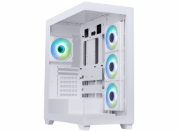 BitFenix skříň CETO / ATX / 4x 120mm ARGB fan / 2x USB 3.0 / USB-C / tvrzené sklo / bílá