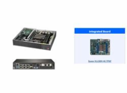 SUPERMICRO 1U server 1xXeon D-2123IT 4x DDR4 ECC RDIMM, SSD M.2 NVMe PCIe4  SPI Capable Vertical