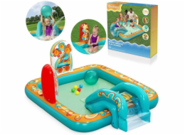 Bestway Nafukovací hřiště RETRO Slide + sprinkler + míče 53164