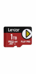 Lexar paměťová karta 256GB PLAY Pro microSDXC™ Express 7, čtení/zápis 900/600 MB/s