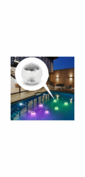 Svítidlo solární PHENOM 55852C RGB do bazénu