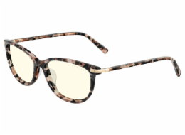 GUNNAR kancelářske/herní brýle  INGRID PINK FLOWER čirá skla  BLF 35 GUNNAR focus