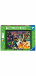 Ravensburger Childrens Puzzle Minecraft 100 Pieces XXL