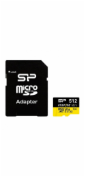Silicon Power Paměťová karta Inspire 512 GB UHS-I U3 A2 V30 4K TLC microSDXC