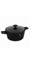 Kastrol s titanovým povrchem a poklicí 28 cm Matte Black Collection BH-8189