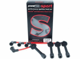 Zapalovací kabely Powertec PowerTEC MAZDA MX-5 XEDOS 6 1.6 1.8L 90-98 červená
