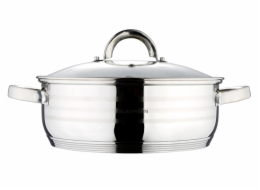 Pekáč / hrnec s poklicí nerez 24 cm Gourmet Line BL-1003