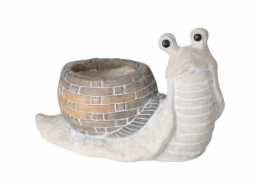 Keramický květináč dekorativní ŠNEK 26 cm KO-095752260