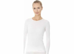 Brubeck LS00900A Dámské tričko s dlouhým rukávem COMFORT COTTON bílé L