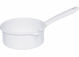 Riess RIESS - Vysoký hrnec s poklicí 1l 14cm Classic WEISS