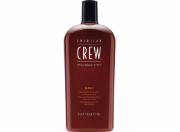 American Crew Oficiální dodavatel pro muže 3v1 šampon, kondicionér a sprchový gel 1000ml