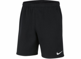 Nike Dětské fleecové kraťasy Park 20 CW6932 010 CW6932 010 černé XS (122-128 cm)