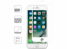 Moshi Moshi Ionglass - Ochranné sklo na displej pro iPhone 8 Plus / 7 Plus / 6s Plus / 6 Plus (bílé)