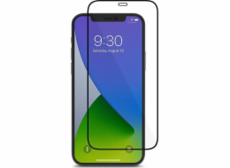 Moshi Moshi AirFoil Pro Flexibilní hybridní sklo pro iPhone 12 / iPhone 12 Pro (černý rám)