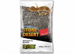 Exo Terra Substrát Exo Terra Stone Desert, černá poušť, 20 kg