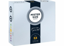 Mister Size Kondomy Mister Size Condoms určené pro velikost 53 mm, 36 ks.
