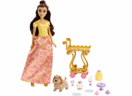 Mattel Panenka Bella s vagónkem na čaj Disney