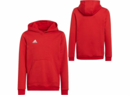 Adidas Mikina adidas ENTRADA 22 Hoody Y H57566 H57566 červená 140 cm