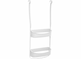 5five Sprchový košík do koupelny, bílý, flexibilní