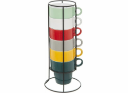 Dekoracja domu Bytové dekorace Sada 6 hrnků Colorama 260 ml