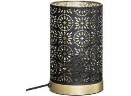 Atmosphera Stolní lampa Moderní stojací lampa Černo-zlatá kovová loft 21 cm