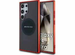 Sourcing AMG AMHMS24L23HBCK S24 Ultra S928 černá/černá pevná skříň Transparentní Bicolor MagSafe