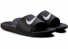 Nike Dětské žabky Kawa Slide Gs/Ps černé, velikost 38,5 (819352-001)