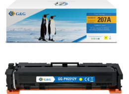 G&G Toner Kompatibilní toner G&G s HP W2212A, NT-PH2212Y, HP 207A, žlutý, 1250 s
