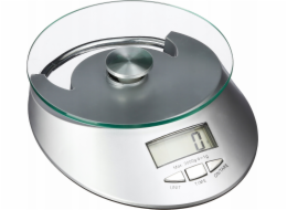 5five Kuchyňská váha Elektronická kuchyňská váha, max. 5 kg, stříbrná barva