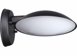 Italux Nástěnná lampa Italux Piombino LED IP44 černá 6691/BK-9 venkovní nástěnná lampa