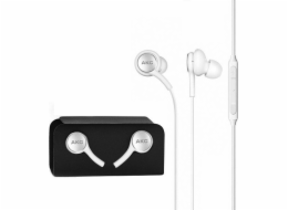 Samsung Sluchátka SLUCHÁTKA DO UŠÍ KABELOVÁ SAMSUNG EO-IG955 AKG SADA SLUCHÁTEK JACK 3.5 BÍLÁ