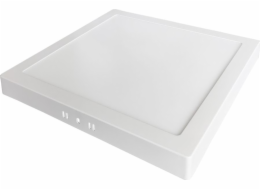 GTV Stropní LED svítidlo 24W 4000K 2000lm neutrální bílá, přisazené, čtvercový napájecí panel, MATIS PLUS LD-MAN24W-NBP GTV 3332