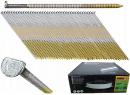 Dewalt Negalvanizované hřebíky tvaru prstence 34°; 2,8x50mm (2