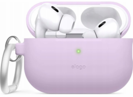 Elago Silikonové pouzdro AirPods Pro 2 Hang - pouzdro s karabinou pro AirPods Pro 2 levandulové - Záruka bezpečnosti. Jednoduché splátky. Doprava zdarma od 170 PLN.