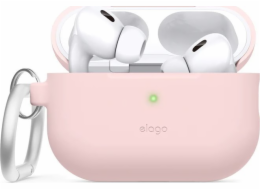 Elago Silikonové pouzdro AirPods Pro 2 Hang - pouzdro s karabinou pro AirPods Pro 2 růžové - Záruka bezpečnosti. Jednoduché splátky. Doprava zdarma od 170 PLN.