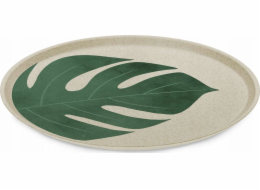 Koziol Velký talíř, MONSTERA, O25,5 cm, 4 kusy, přírodní poušť, KOZIOL