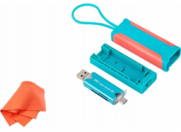 JJC Pouzdro Pouzdro na paměťové karty JJC MCR-STM5BP s čtečkou karet USB 3.0