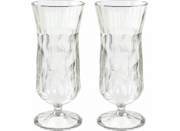 Koziol koktejlové sklenice CLUB NO. 17 super sklenic, 400 ml, 2 kusy, KOZIOL