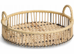 Zeller Dekorativní tác RATAN, O 32 cm, ZELLER